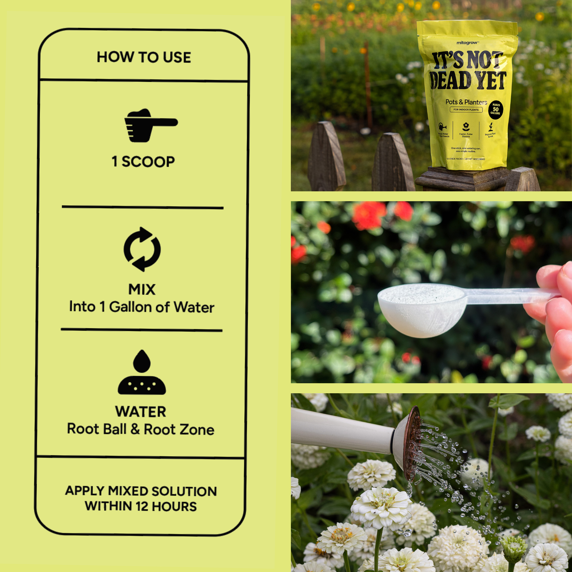 pot shots plant food P&P Bundle – MitoGrow